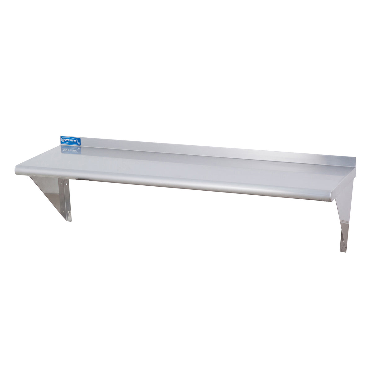 Sapphire SMWS-1848 Stainless Steel Wall Shelf – 48" x 18"