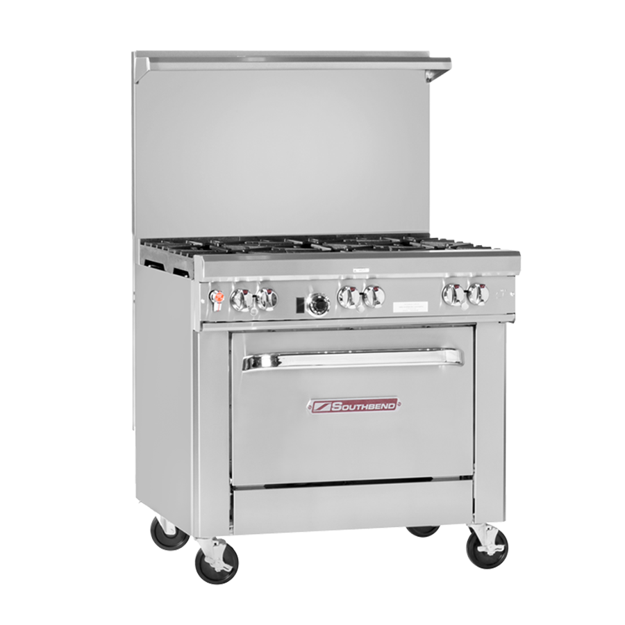 Southbend 4361C-1GR 36-Inch Commercial Gas Range — 4 burners