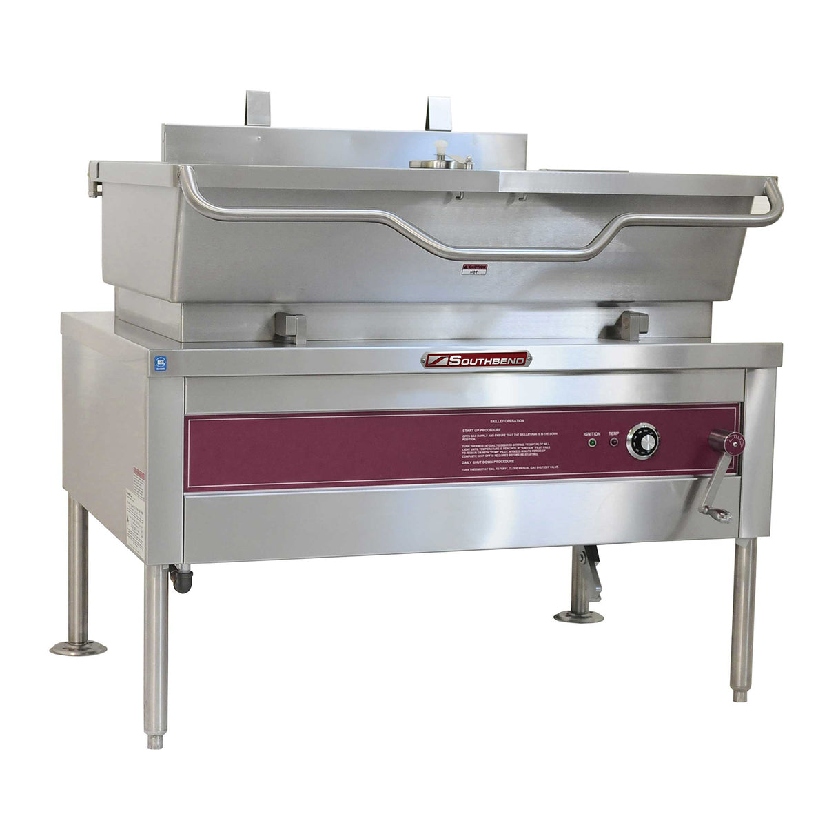 Southbend BELM-30 Electric Tilting Skillet / Braising Pan — manual tilt