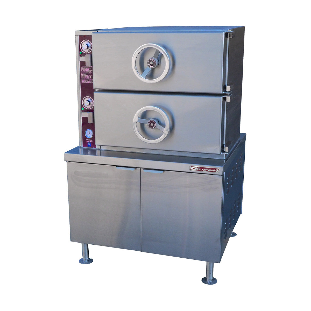 Southbend DDA-3S Commercial Pressure Steamer — manual controls