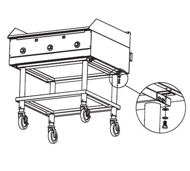 Southbend HDCS-36 Commercial Equipment Stand