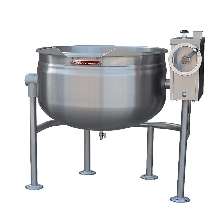 Southbend KDLT-40F Steam Kettle — manual tilt