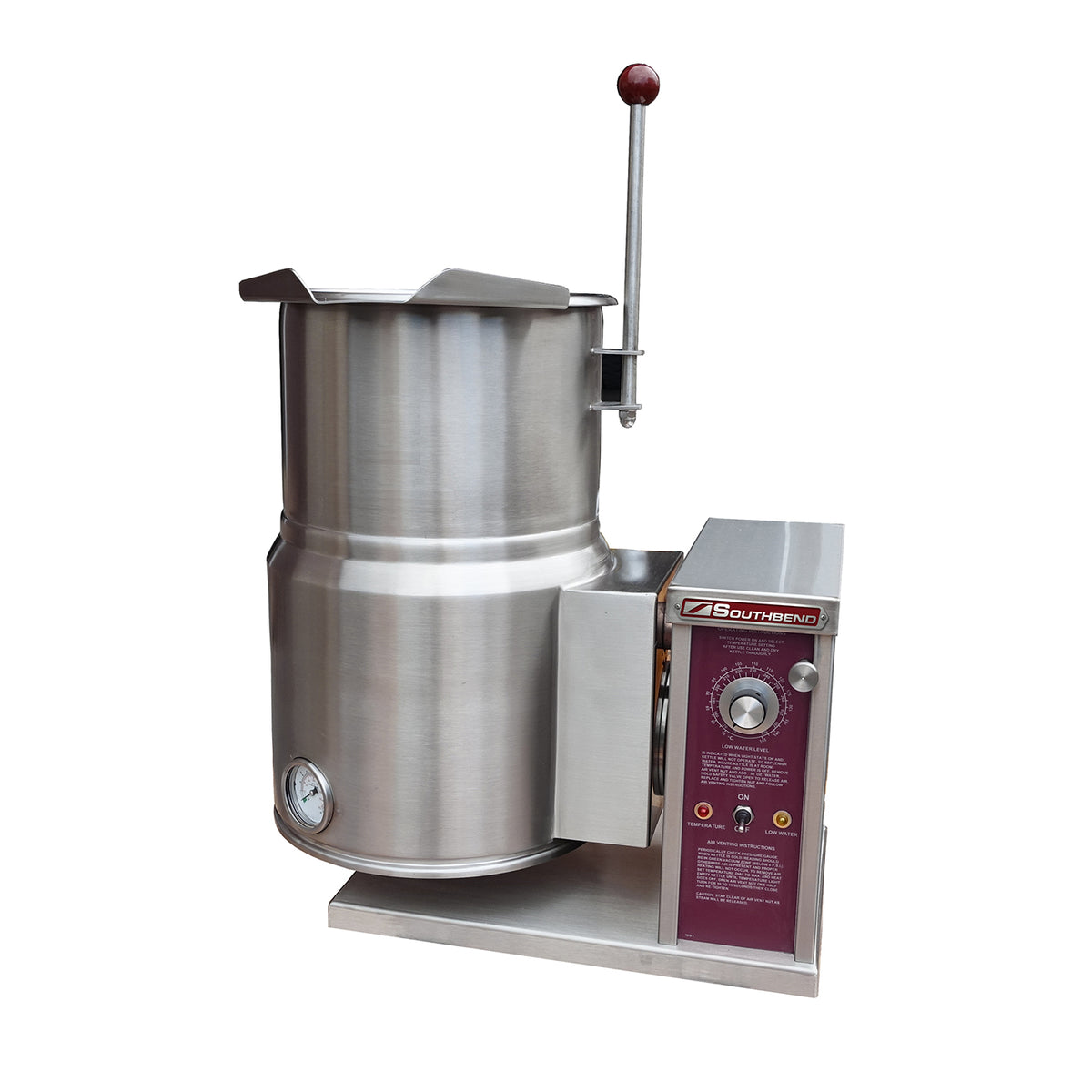 Southbend KECT-06 Electric Steam Kettle — arm