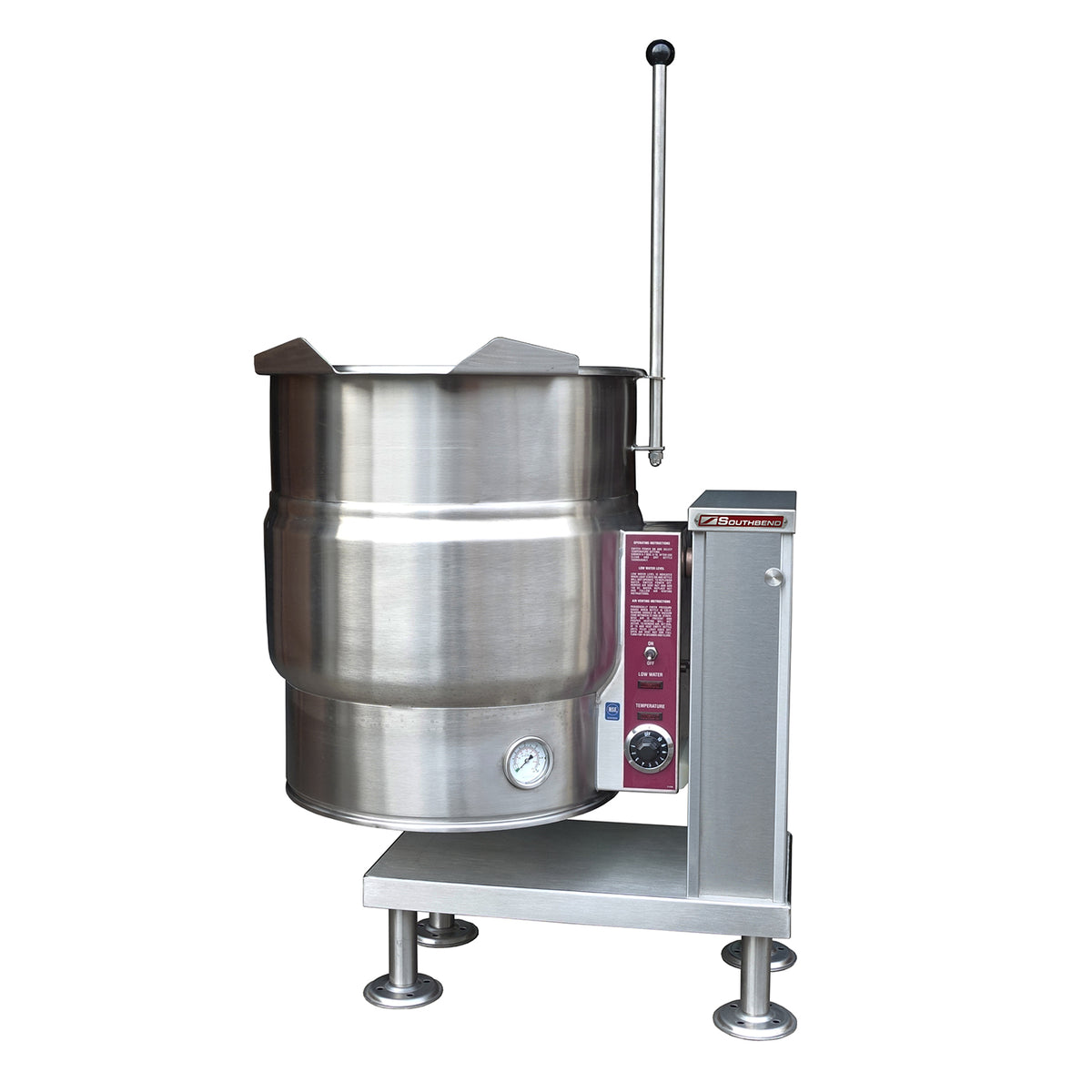Southbend KECT-20 Electric Steam Kettle — arm