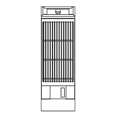 Southbend P12N-C 12-Inch Commercial Gas Range — manual control