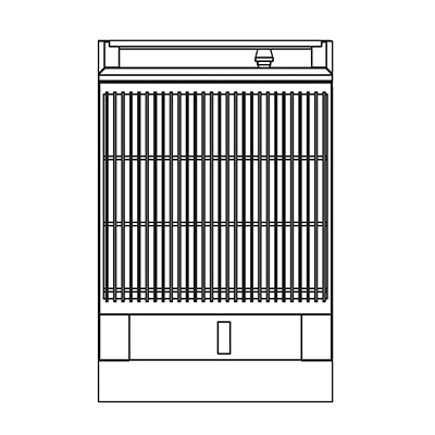 Southbend P24N-CC 24-Inch Commercial Gas Range — manual control