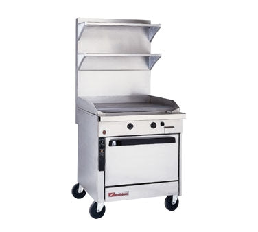 Southbend P32D-TT 32-Inch Commercial Gas Range — standard oven, thermostatic control