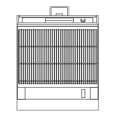 Southbend P32N-CC 32-Inch Commercial Gas Range — manual control