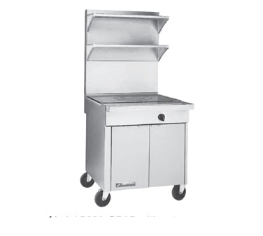 Southbend P36C-GRAD 36-Inch Commercial Gas Range — manual control