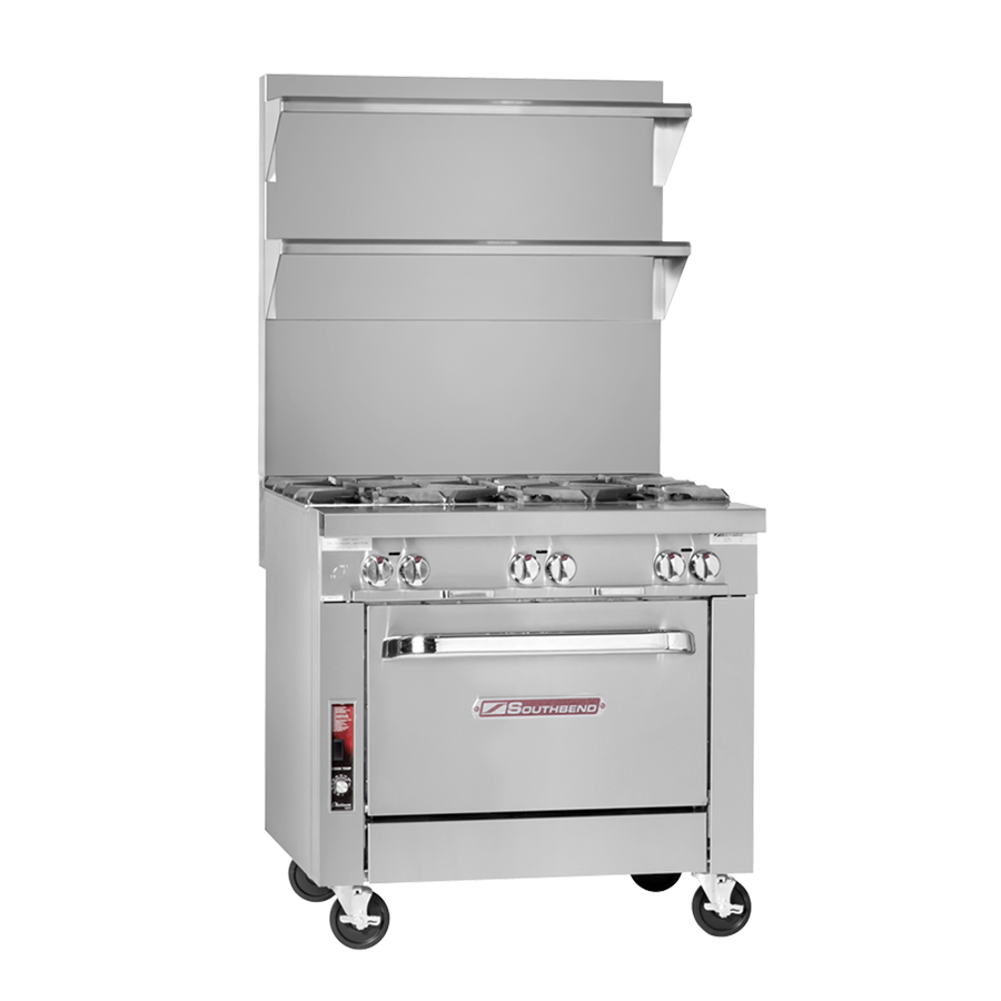 Southbend PE36C-BBB 36-Inch Platinum Heavy Duty Electric Range — 6 burners