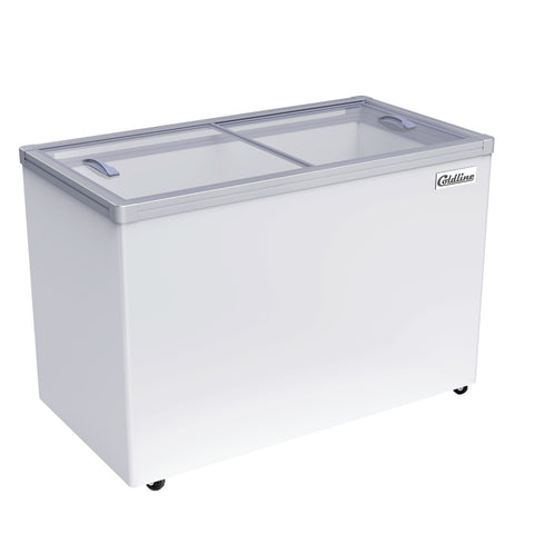 Coldline SD46 46 in. Glass Top Ice Cream & Gelato Display Freezer, 11 Cu. Ft