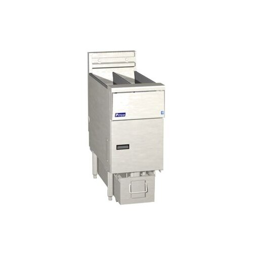 Pitco SE14X-1FD 50-lb Commercial Electric Fryer — Built-In Filter