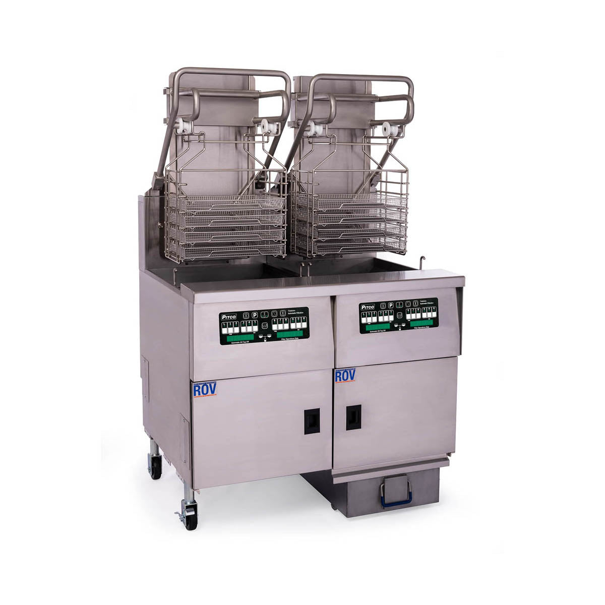 Pitco SELVRF-2/FD Commercial Electric Fryer
