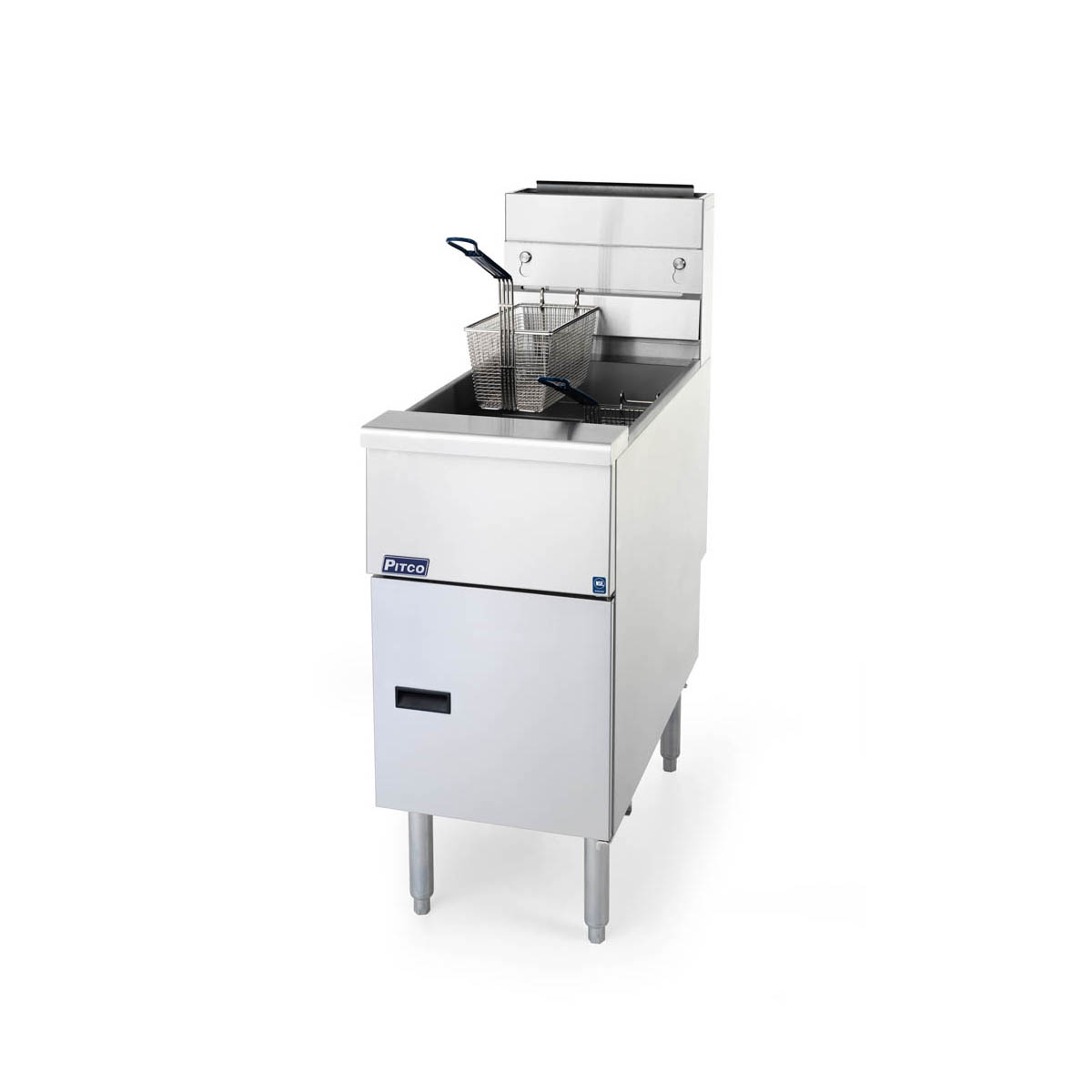 Pitco SG14-S 40-50-lb Commercial Gas Fryer — Millivolt Controls