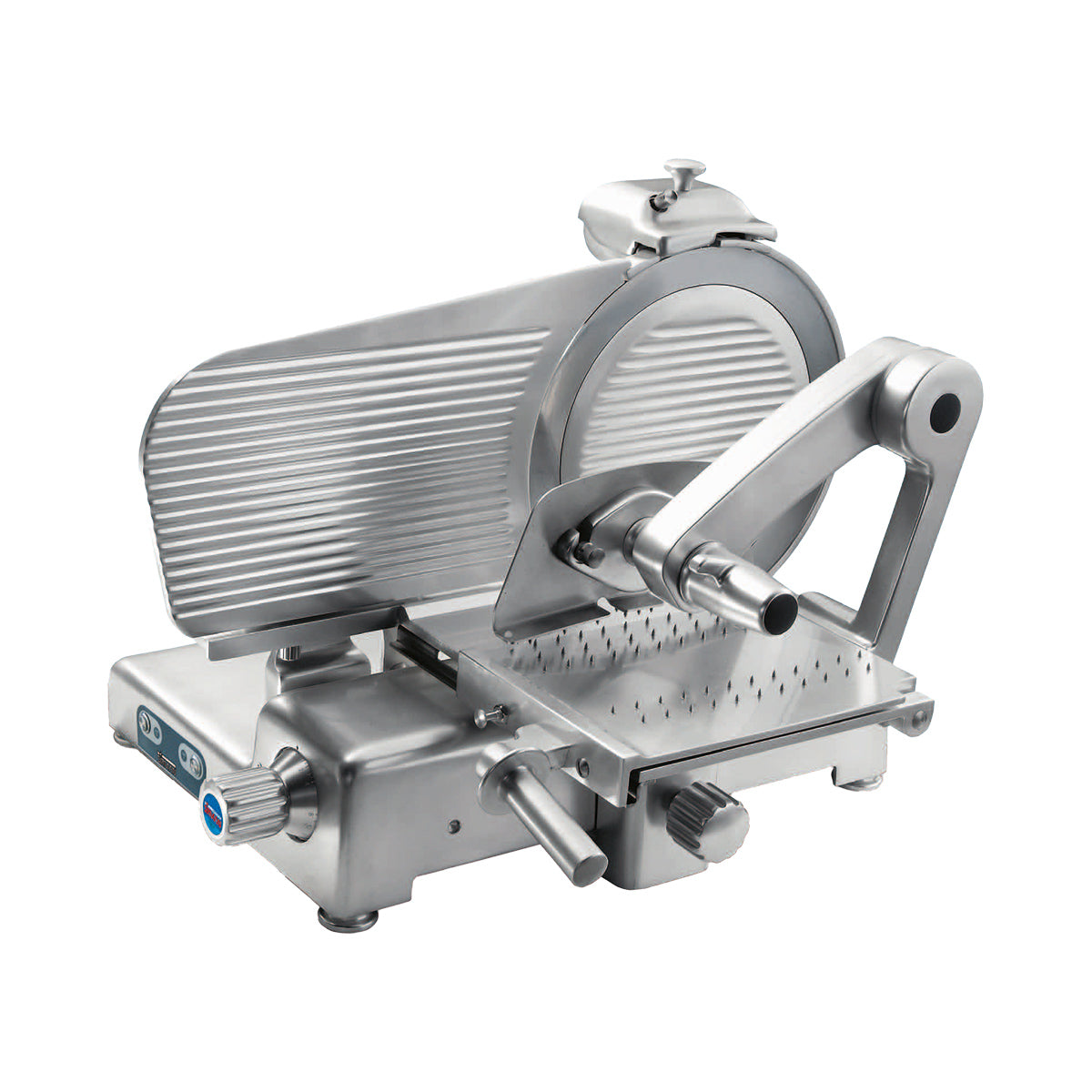 SIRMAN 16377108SNA Commercial Meat Slicer - 15" Anodized Aluminum Blade, 0.55 HP 410W Electric, Horizontal Manual-Feed