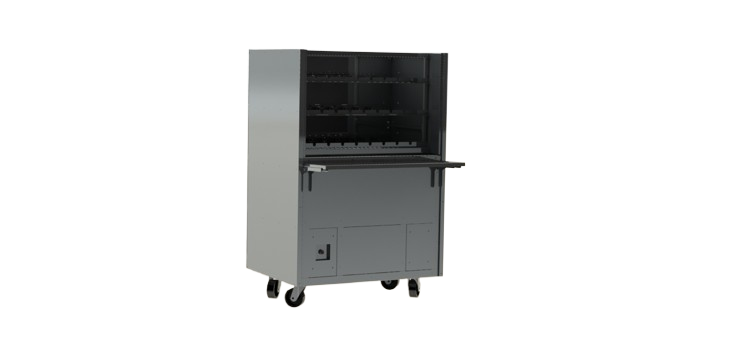 Skyfood CMDL-38T Charcoal Barbecue Grill, Floor Model