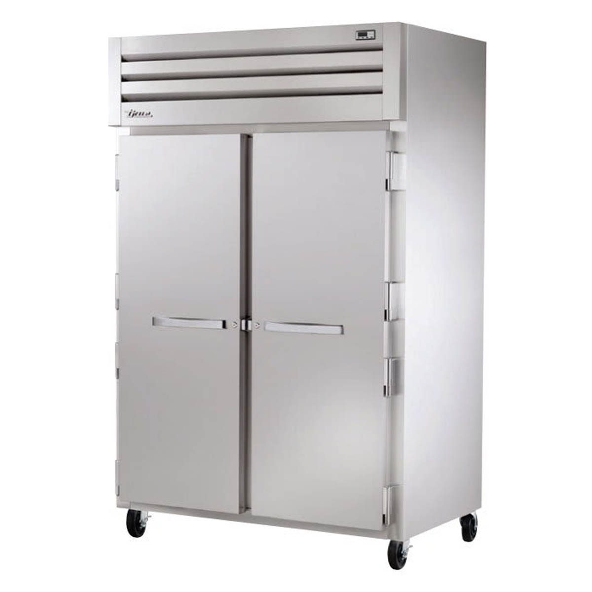True STA2H-2S Reach-In Heated Holding Cabinet, (2) Stainless Steel Doors, (6) Chrome Shelves | 52.63" Wide