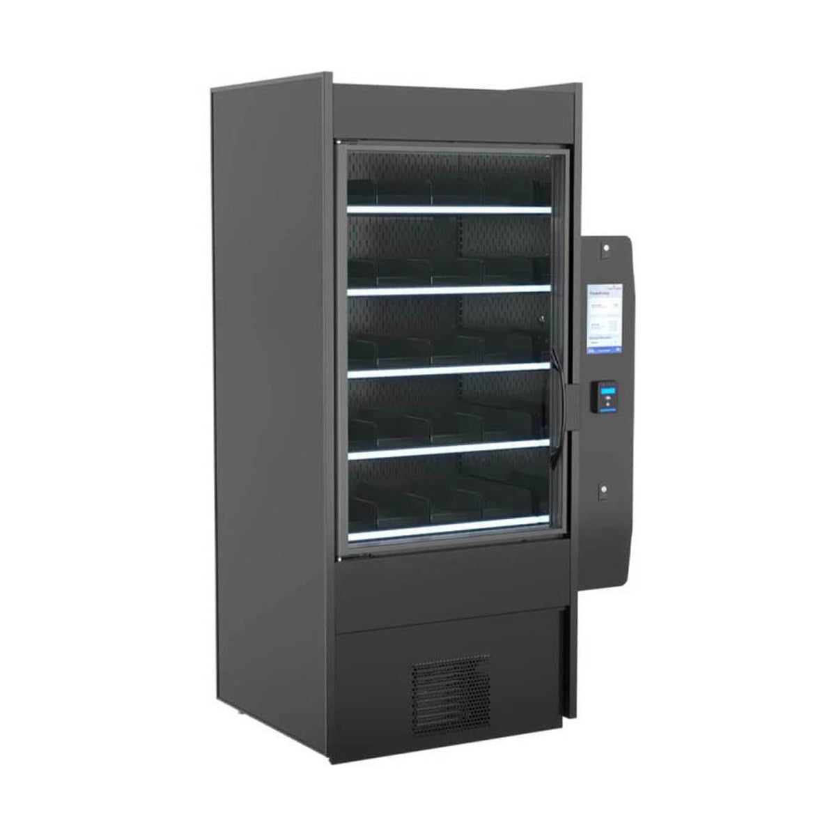 Structural Concepts BD3632IS 36" Glass Door Merchandiser, Black, 5 Levels, LED, R290 Refrigerant