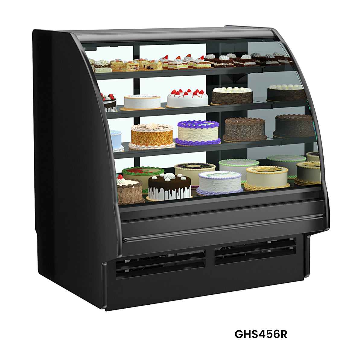 Structural Concepts GHS656R (CURVED) 75" Refrigerated Display Case