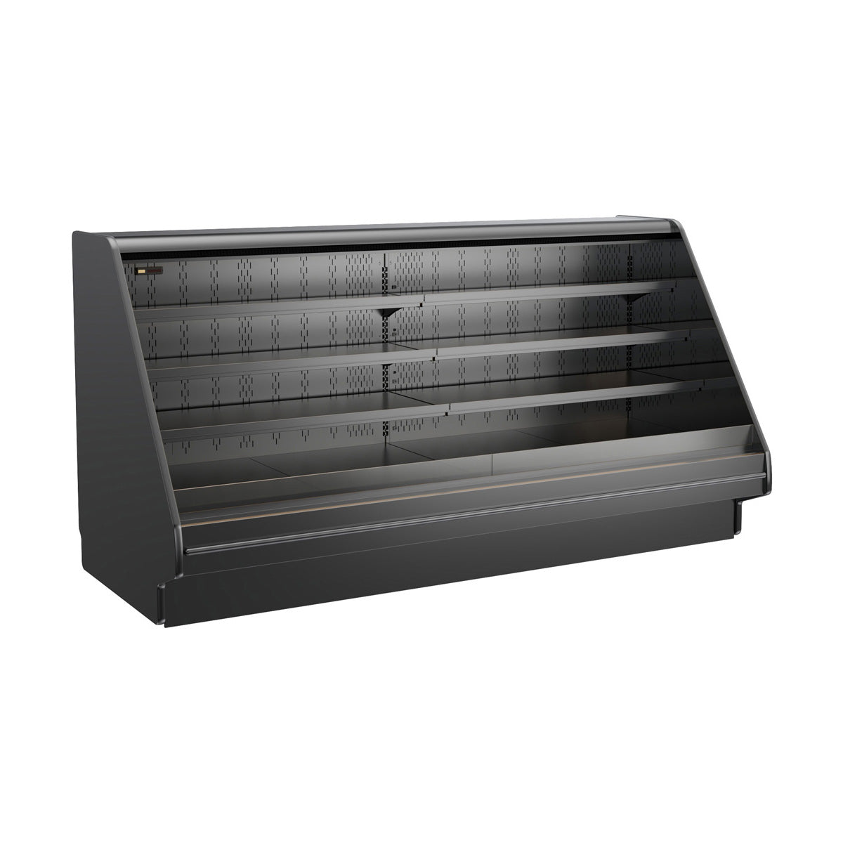 Structural Concepts GHSS1060RLB (FLAT) 121" Self-Serve Refrigerated Open Air Merhandiser, Remote DX Refrigeration
