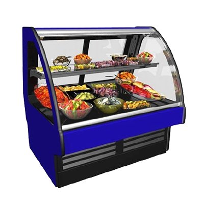 Structural Concepts GMDS5R 63" Curved Refrigerated Deli Display Case