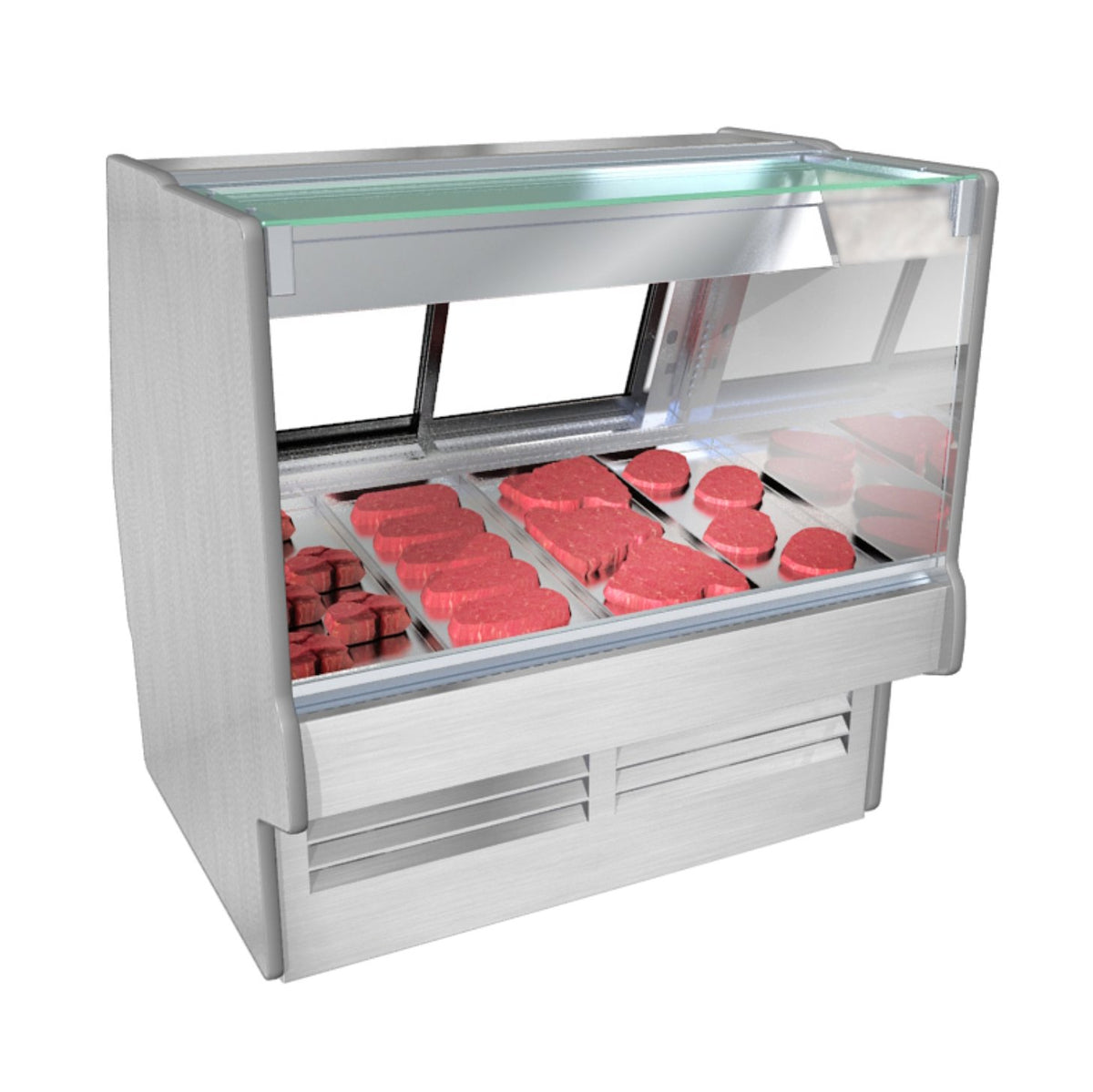 Structural Concepts GMGV6 75" Fusion Refrigerated Display Case