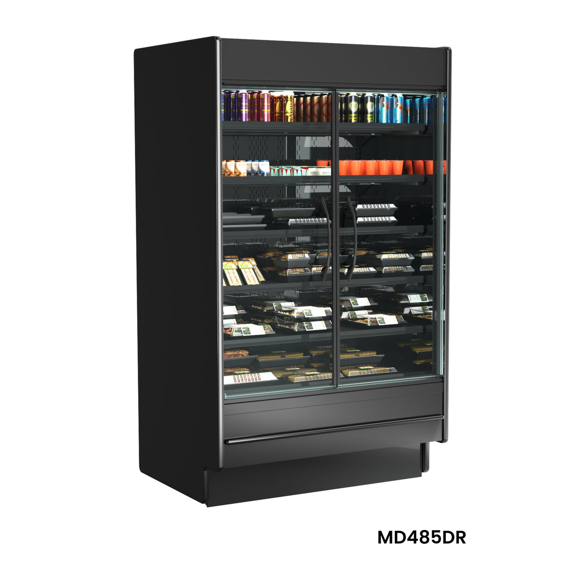 Structural Concepts MD485DR 50" Self-Service Refrigerated Doored Case Self-Contained