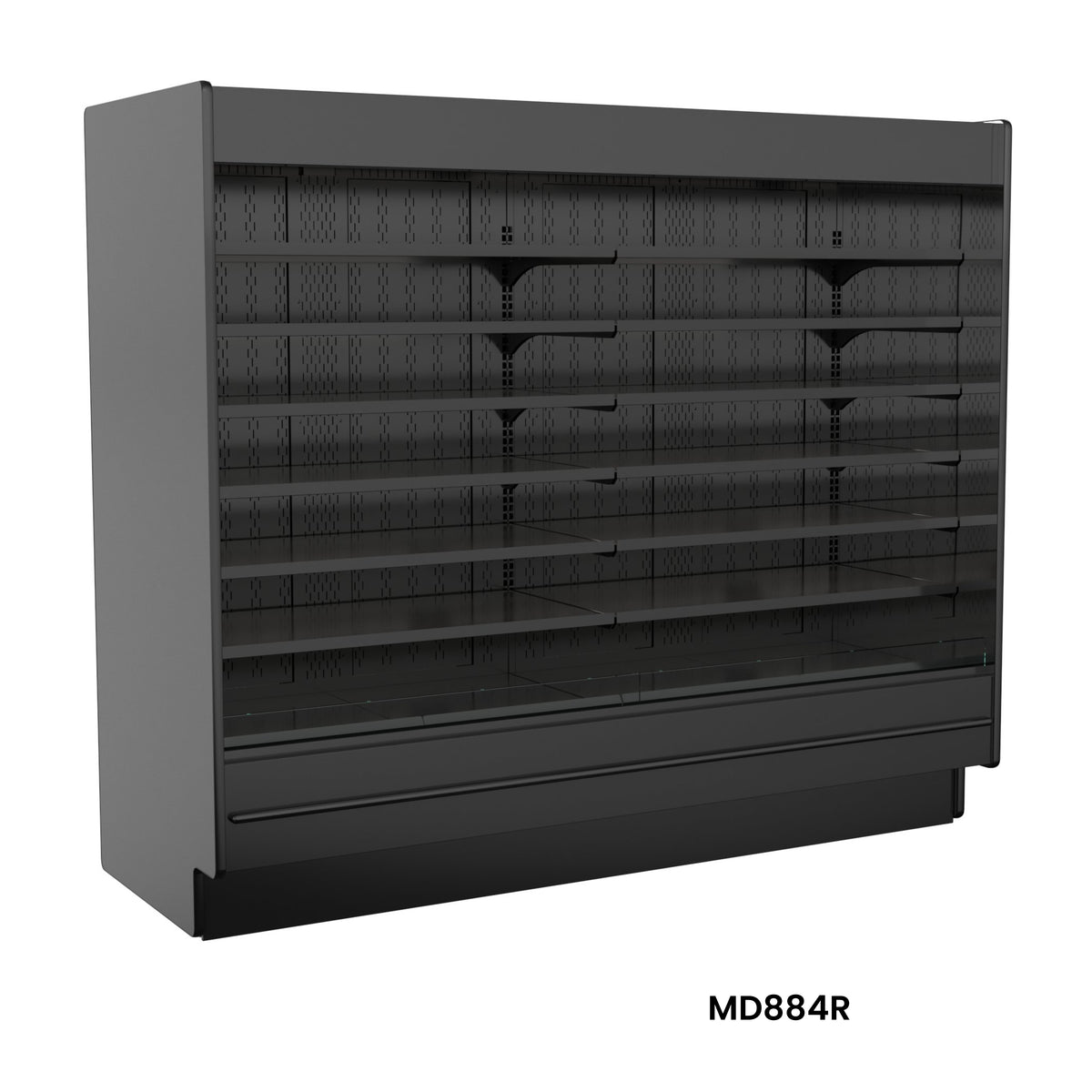Structural Concepts MD884R 96" Fusion® Self-Service Refrigerated Open Air Display Case