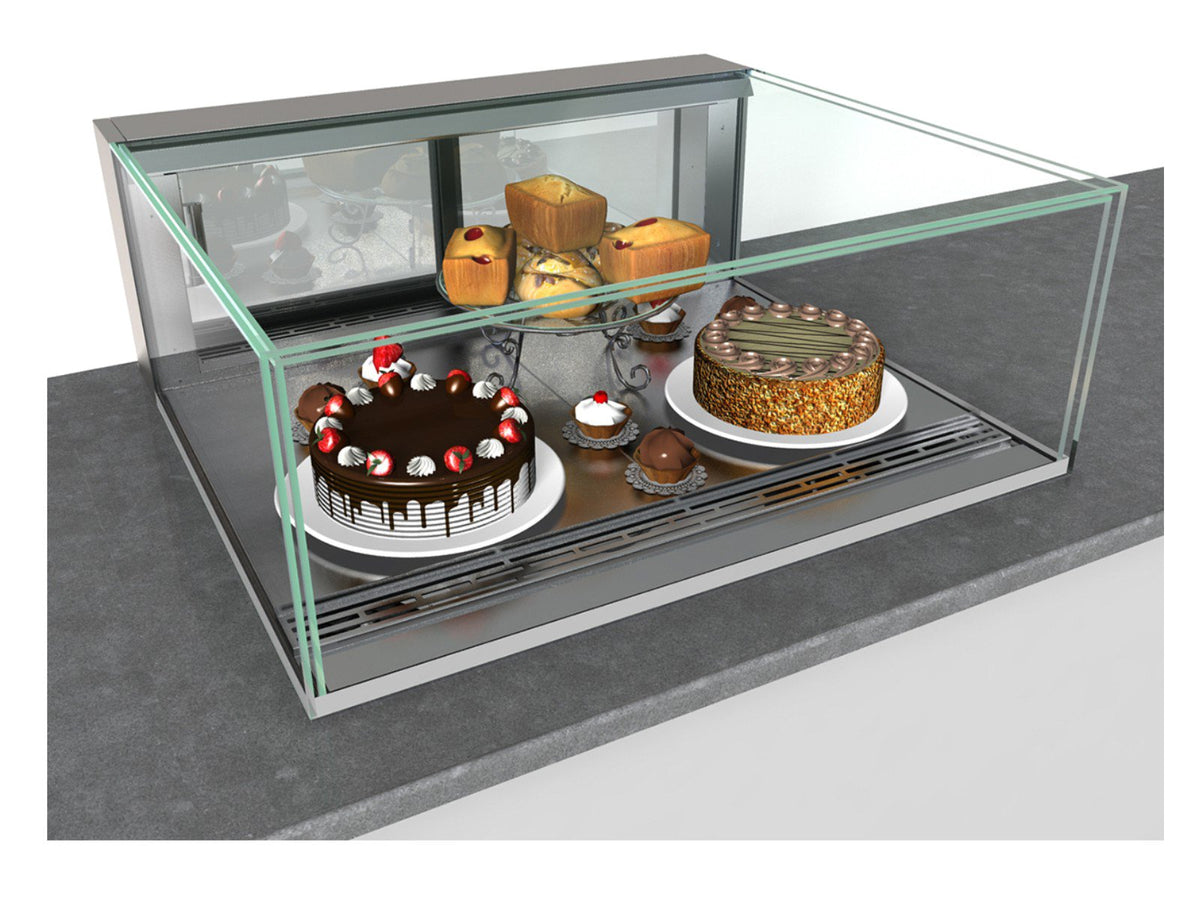 Structural Concepts NE3613RSV 36" Reveal® Full Service Refrigerated Slide In Counter Case