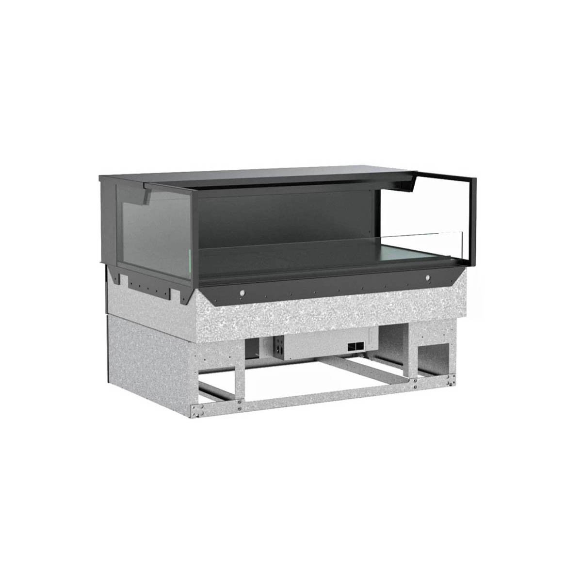 Structural Concepts NE4813DSSV 48" Reveal Self-Service Non-Refrigerated Slide In Counter Case