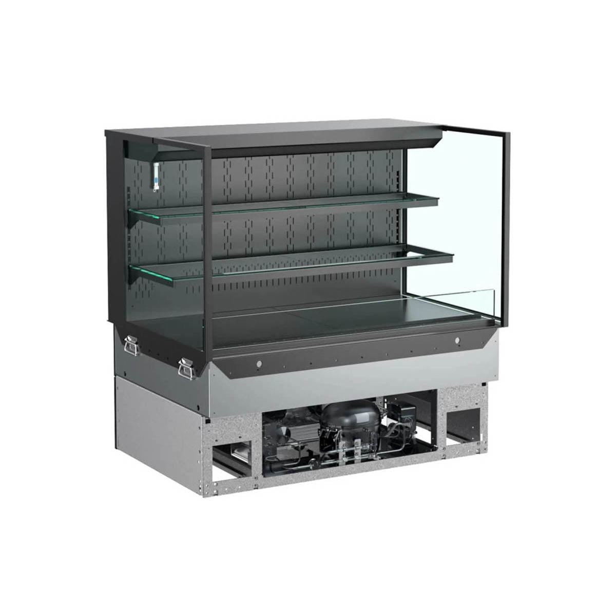 Structural Concepts NE4827RSSV 48" Reveal® Self-Service Refrigerated Slide In Counter Case