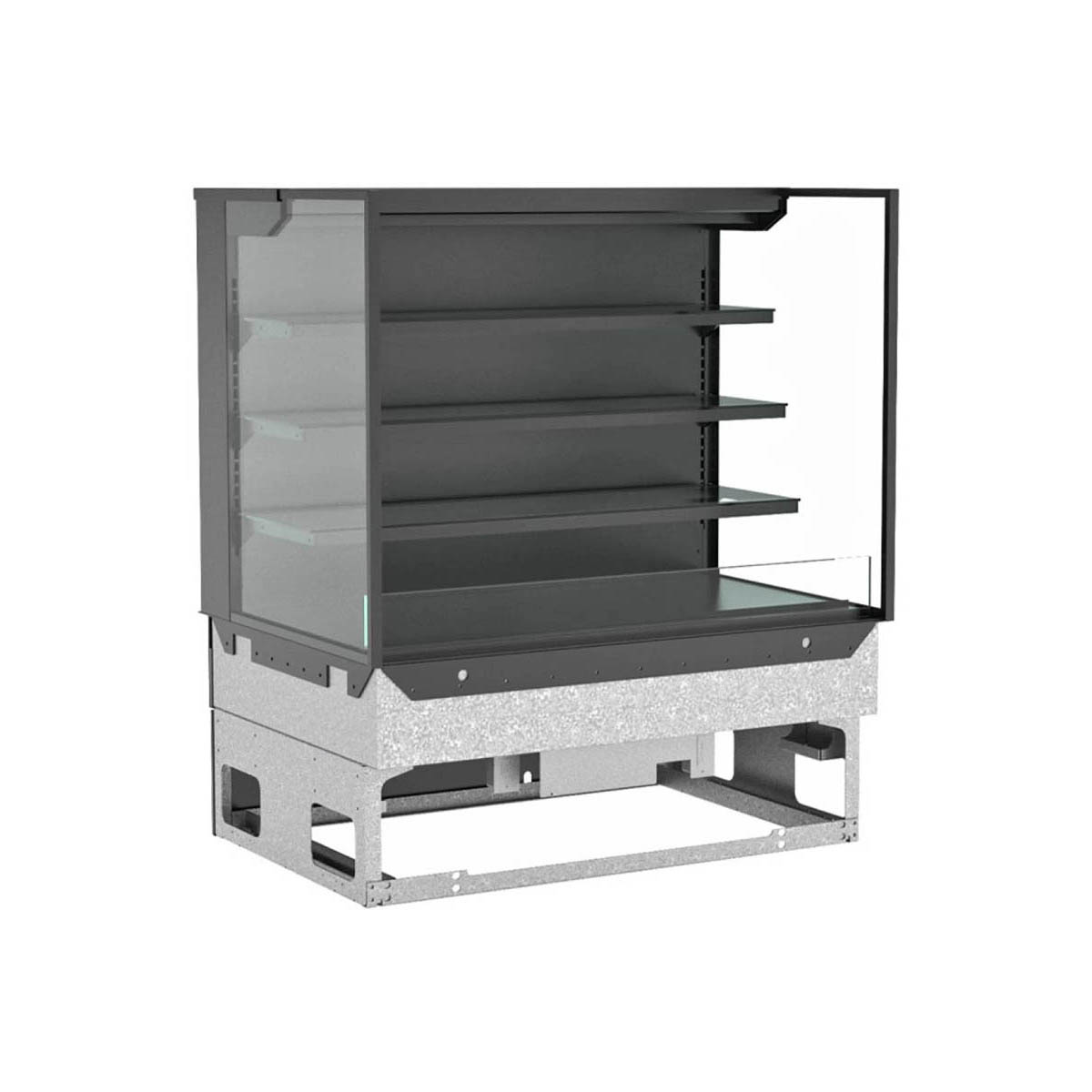 Structural Concepts NE4835DSSV 48" Reveal Self-Service Non-Refrigerated Slide In Counter Case