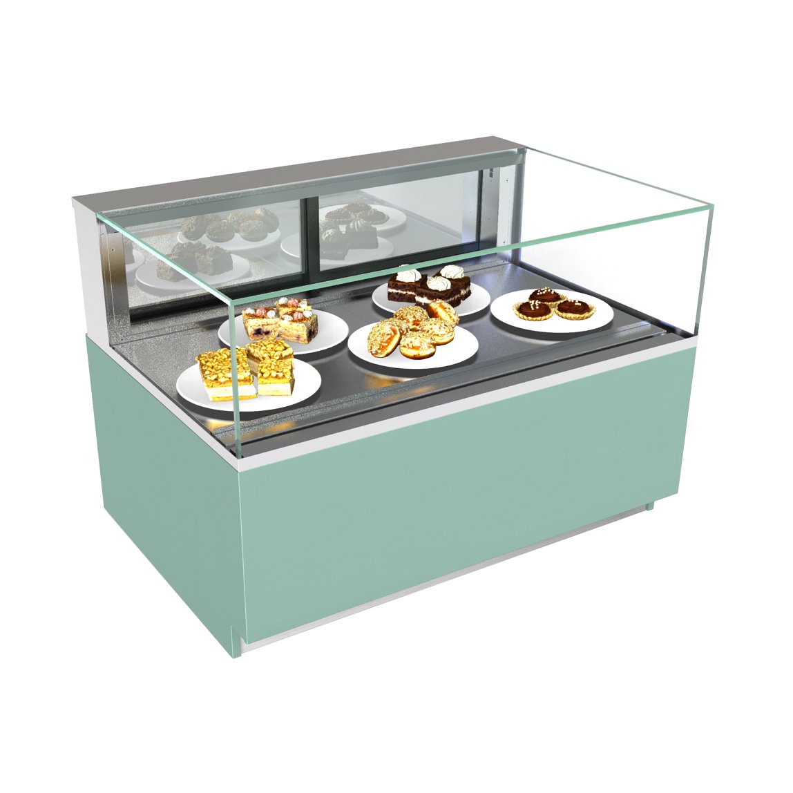 Structural Concepts NR3633DSV 36" Reveal® Service Non-Refrigerated Display Case