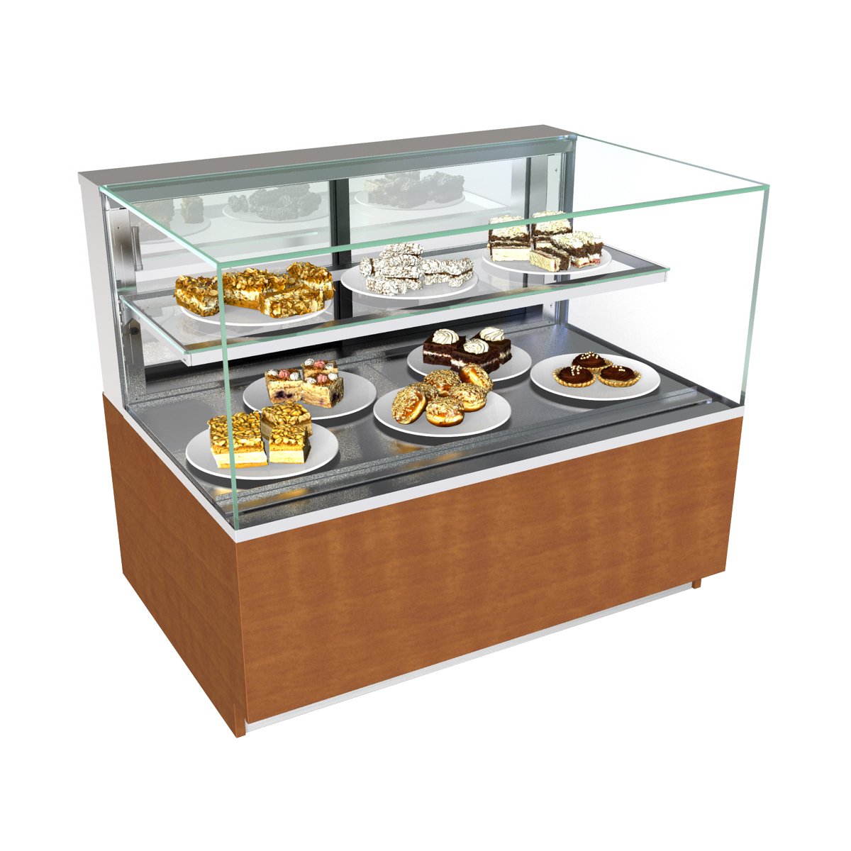 Structural Concepts NR3640DSV 36" Reveal® Service Non-Refrigerated Display Case
