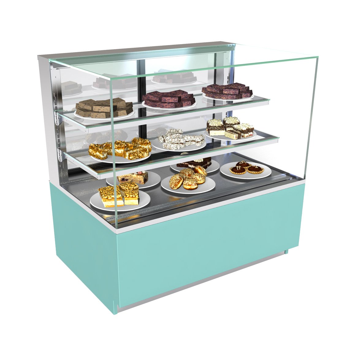 Structural Concepts NR4847DSV 48" Reveal® Service Non-Refrigerated Display Case