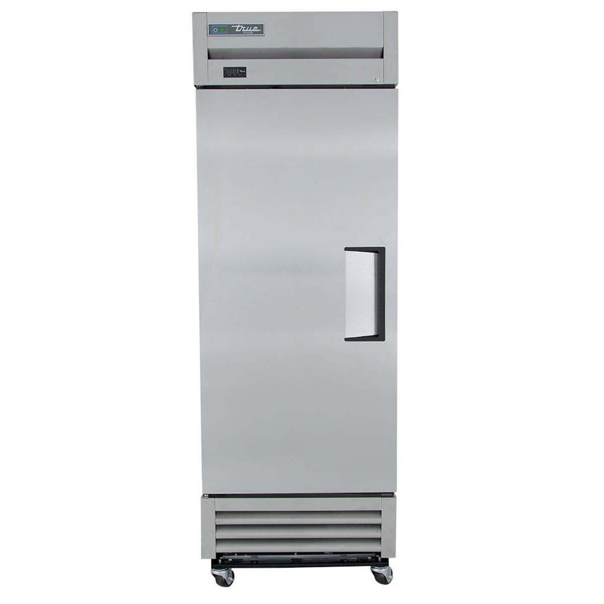 True T-19FZ-HC 1-door solid reach-in freezer, front view, left-hinged door