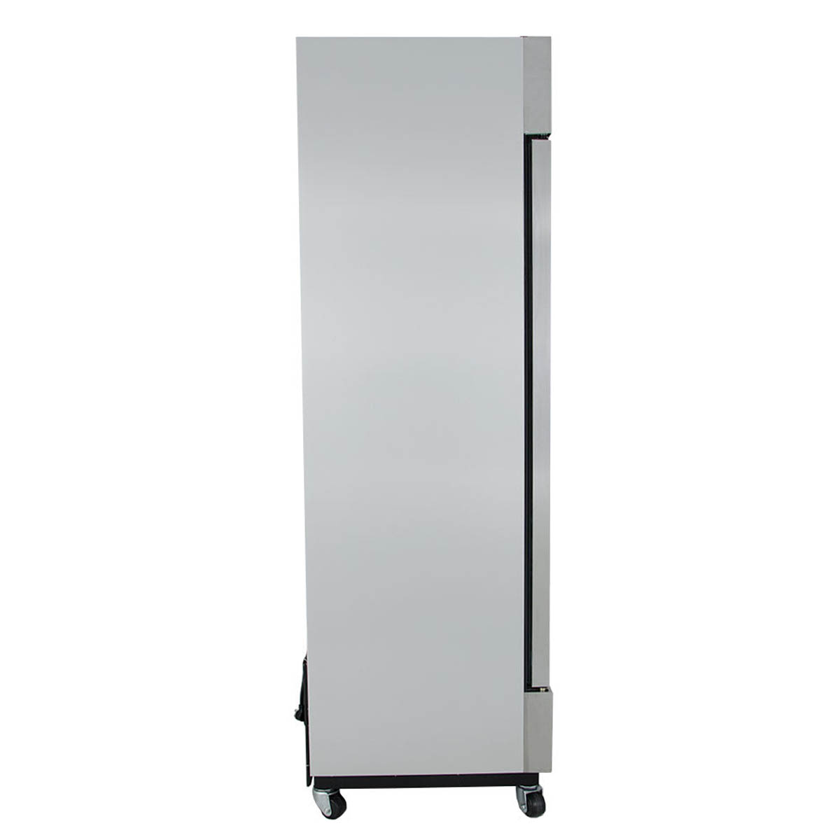 True T-19FZ-HC 1-door solid reach-in freezer, side view