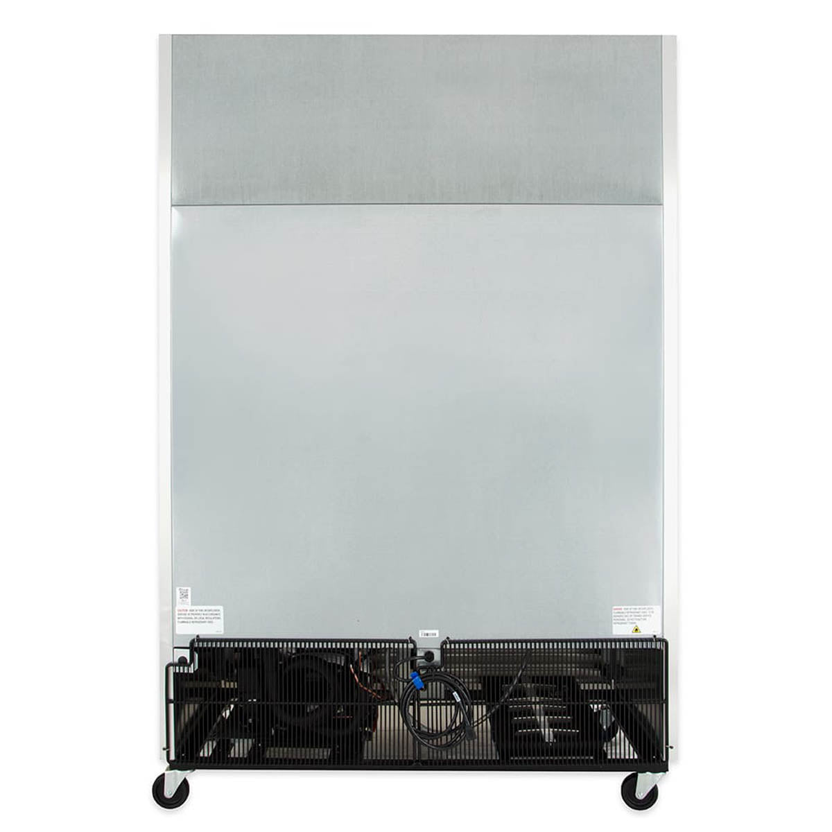 True T-49F-HC 2-door solid reach-in freezer, back view