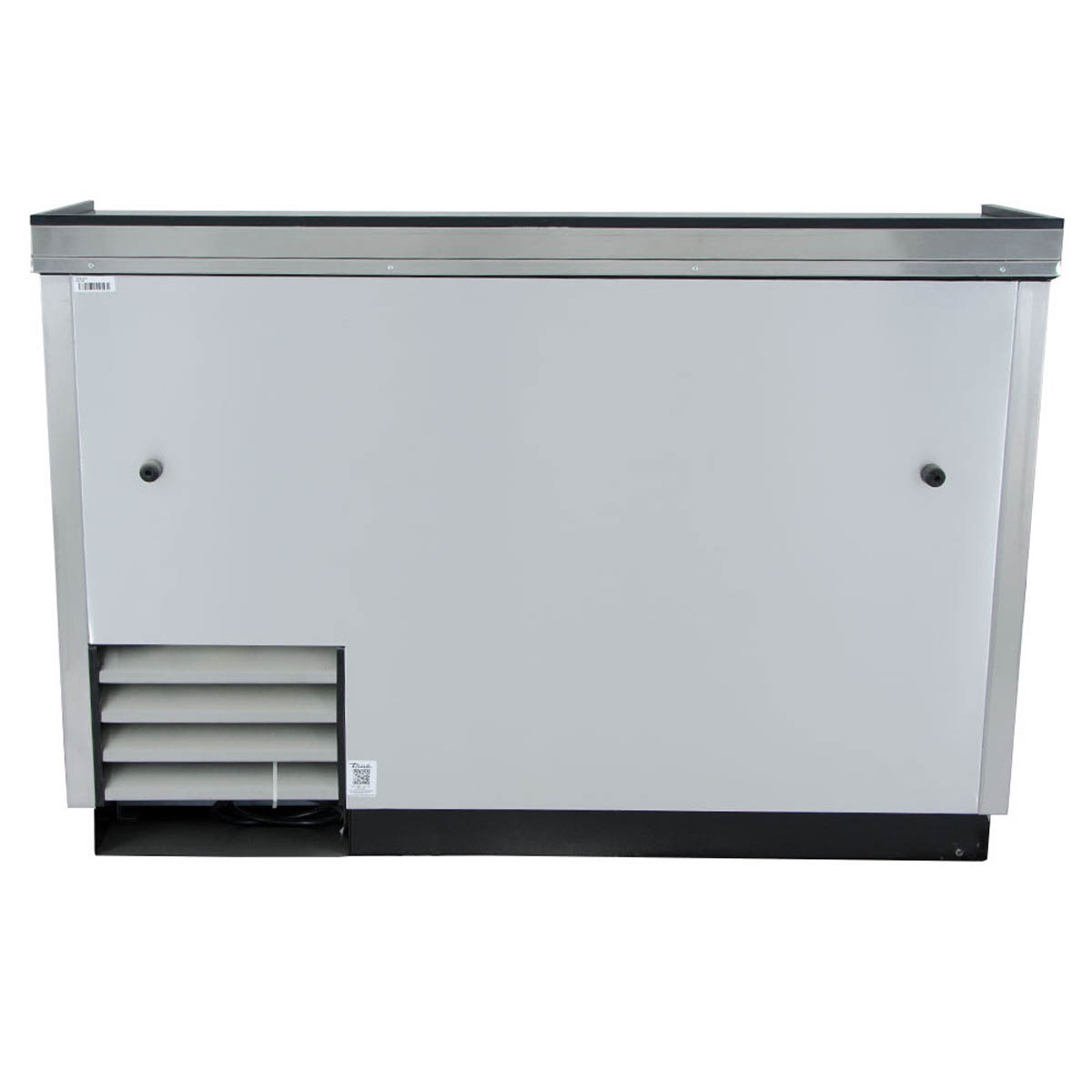 True TD-50-18-S-HC deep well bottle cooler, back view