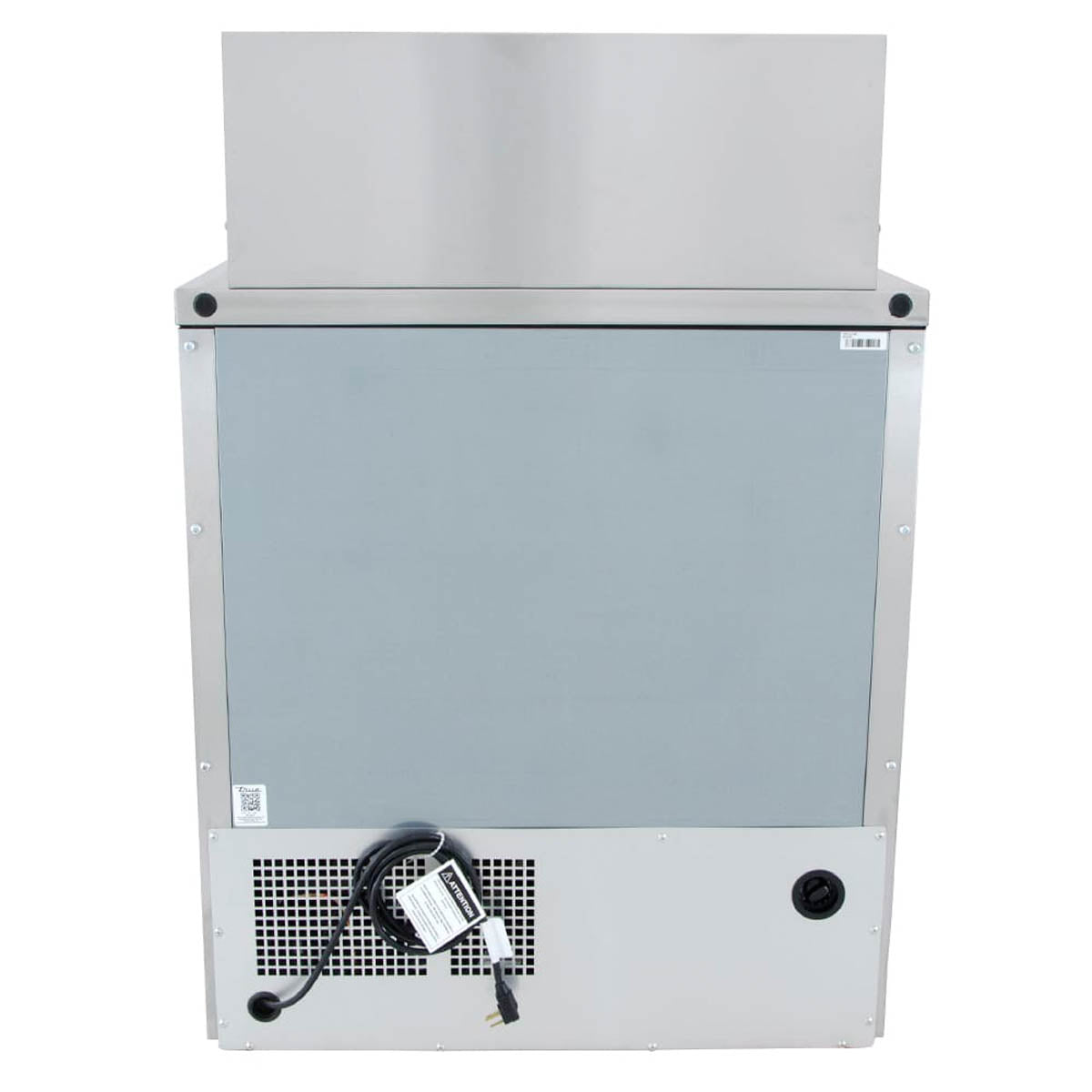 True TFP-32-12M-HC food prep table, back view with power cord