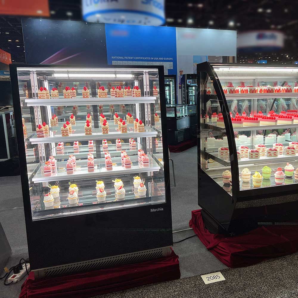 Marchia TMB48 48" Refrigerated Bakery Display Case Straight Glass