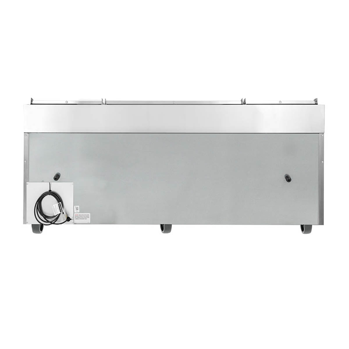 True TPP-AT2-93-HC 93" Refrigerated Pizza Prep Table w/ 3 Doors, (12) 1/3 Pans