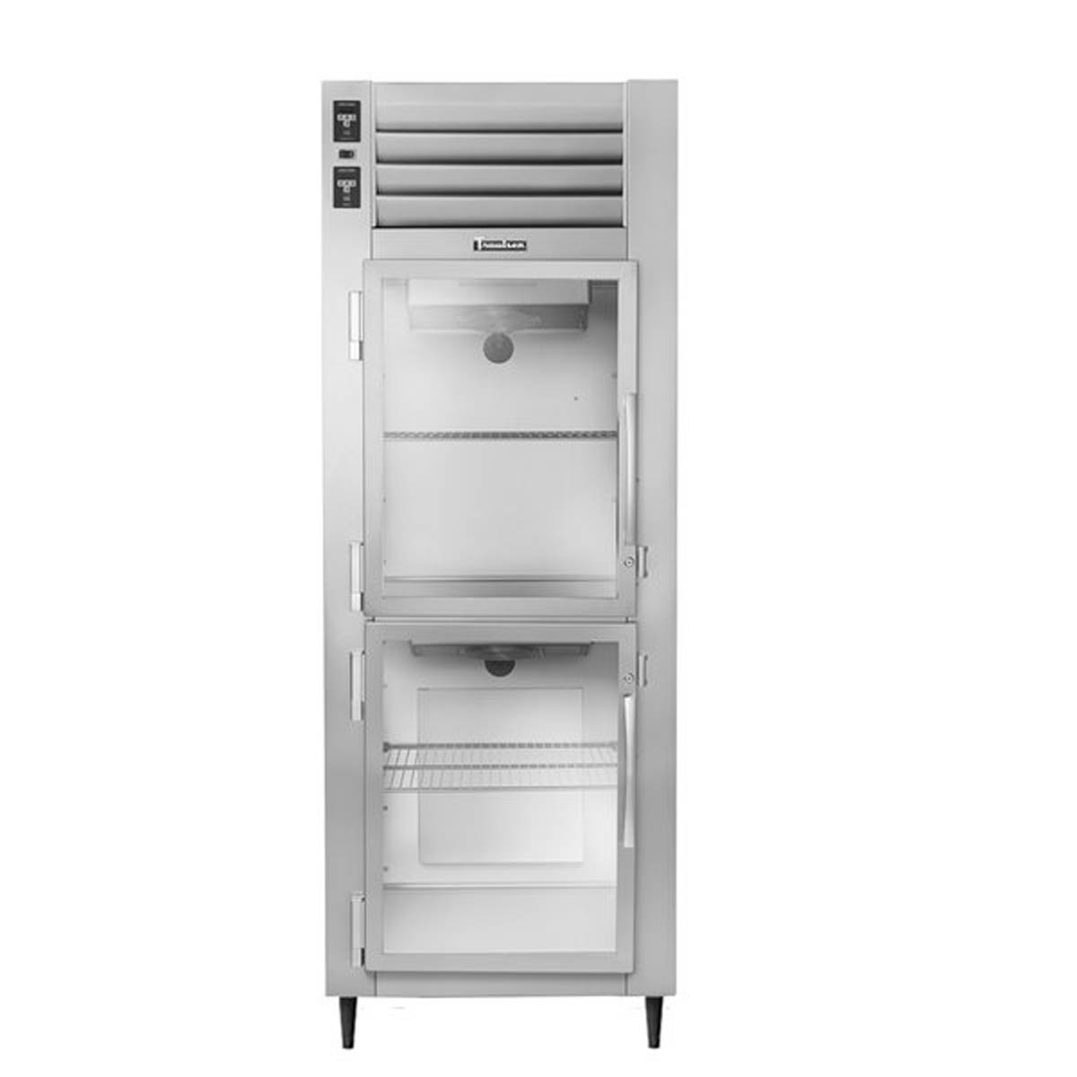 Traulsen AHT126W-HHG 29.88-Inch Reach-In Remote Glass Door Refrigerator — 2 Doors