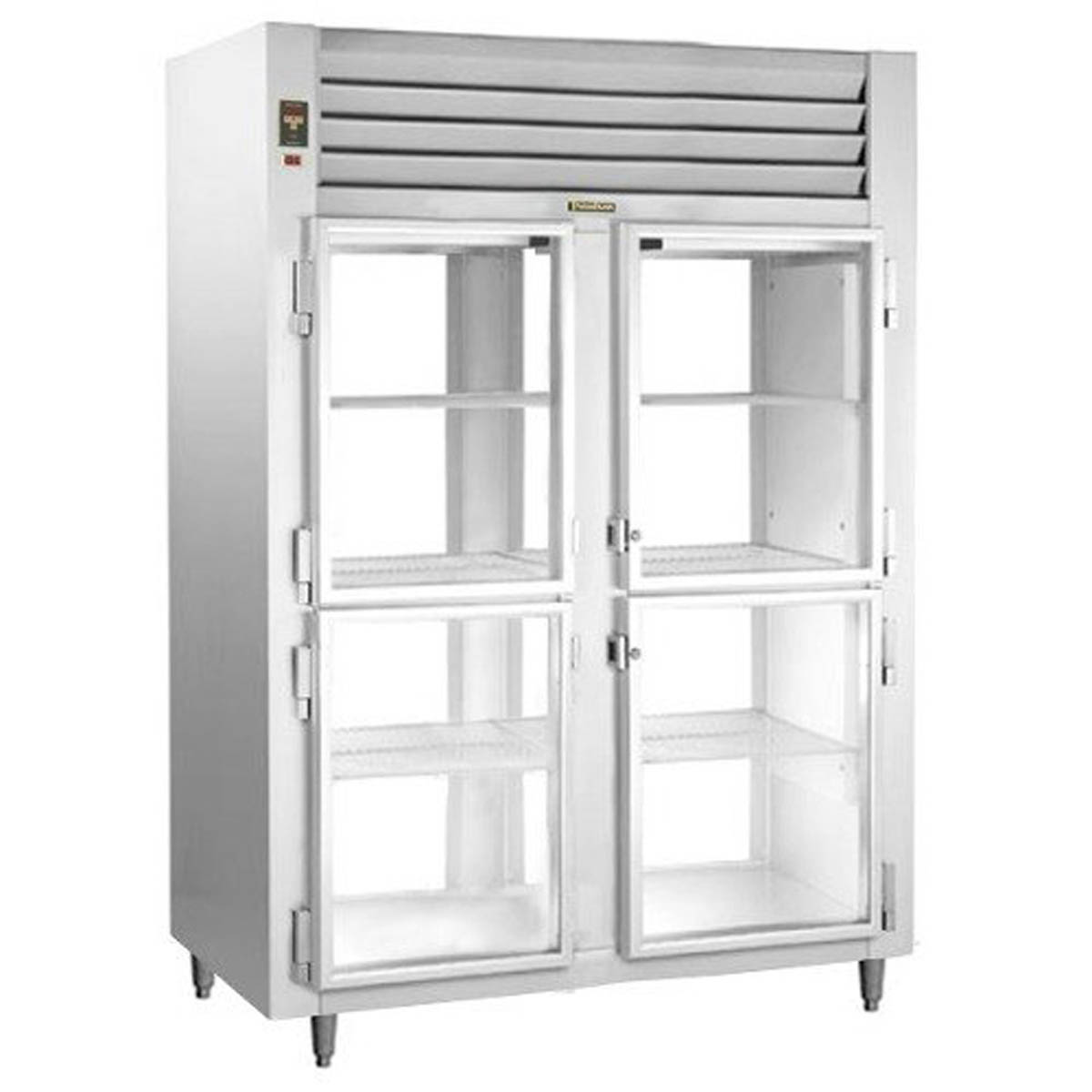 Traulsen AHT232NPUT-HHG 52.13-Inch Pass-Thru Glass Door Refrigerator — 8 Doors