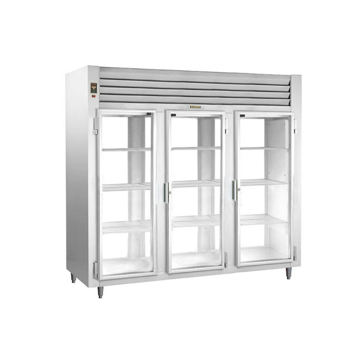 Traulsen AHT332WP-FHG 86.13-Inch Pass-Thru Remote Glass Door Refrigerator — 6 Doors