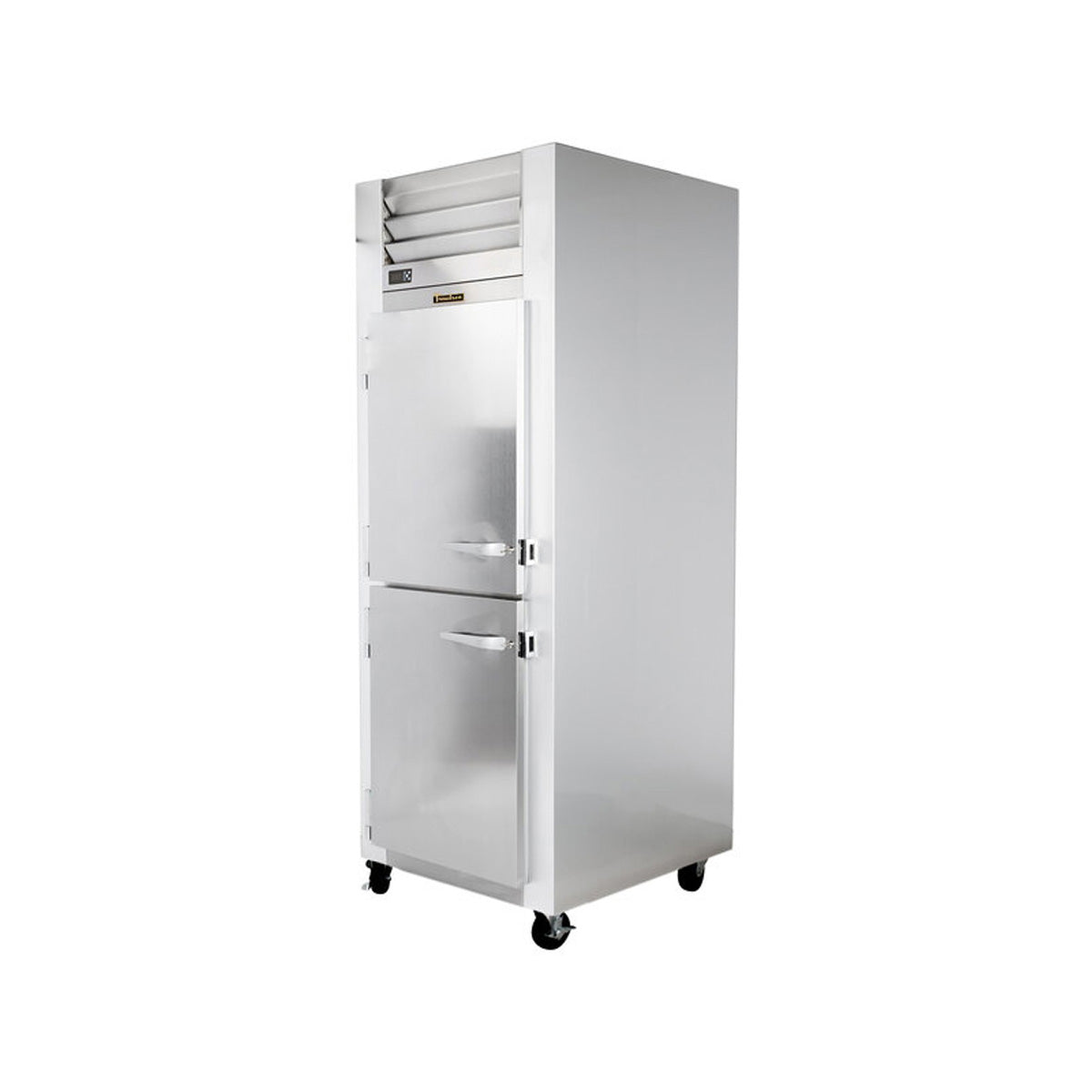 Traulsen G12001 1-Section Reach-In Freezer, Left-Hinged Half Doors