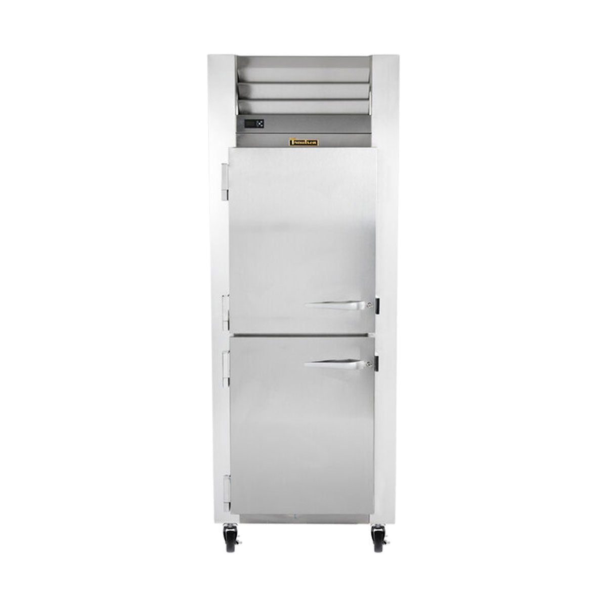 Traulsen G12001 1-Section Reach-In Freezer, Left-Hinged Half Doors