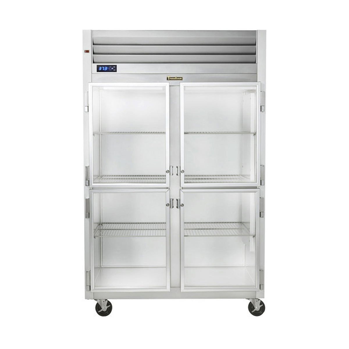 Traulsen G2100- 52.13-Inch Reach-In Glass Door Refrigerator — 4 Doors