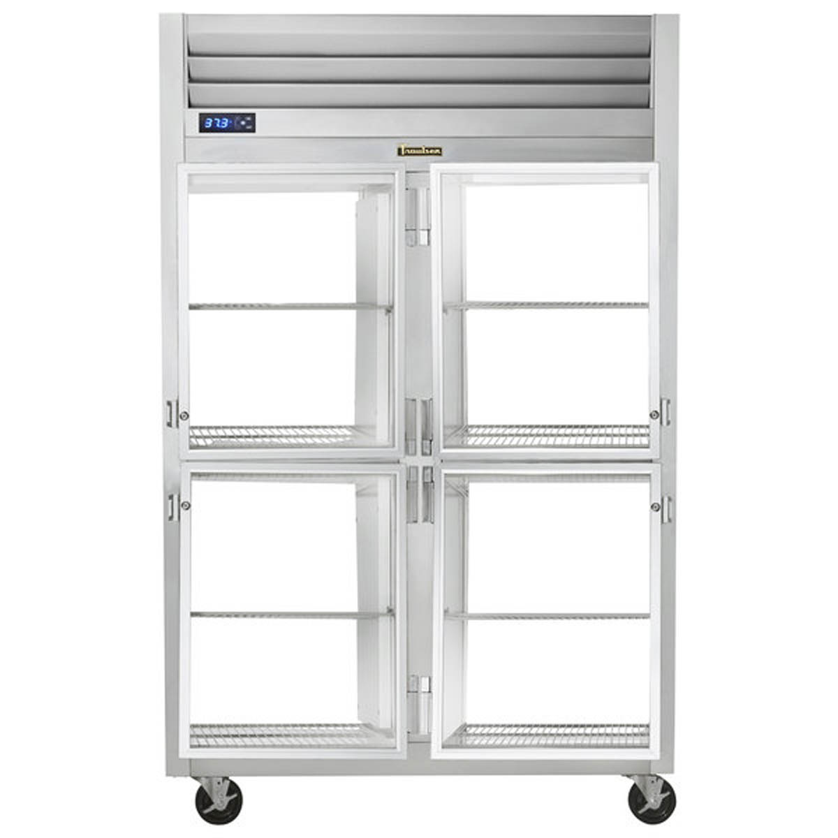 Traulsen G21006P 52.13-Inch Pass-Thru Glass Door Refrigerator — 8 Doors