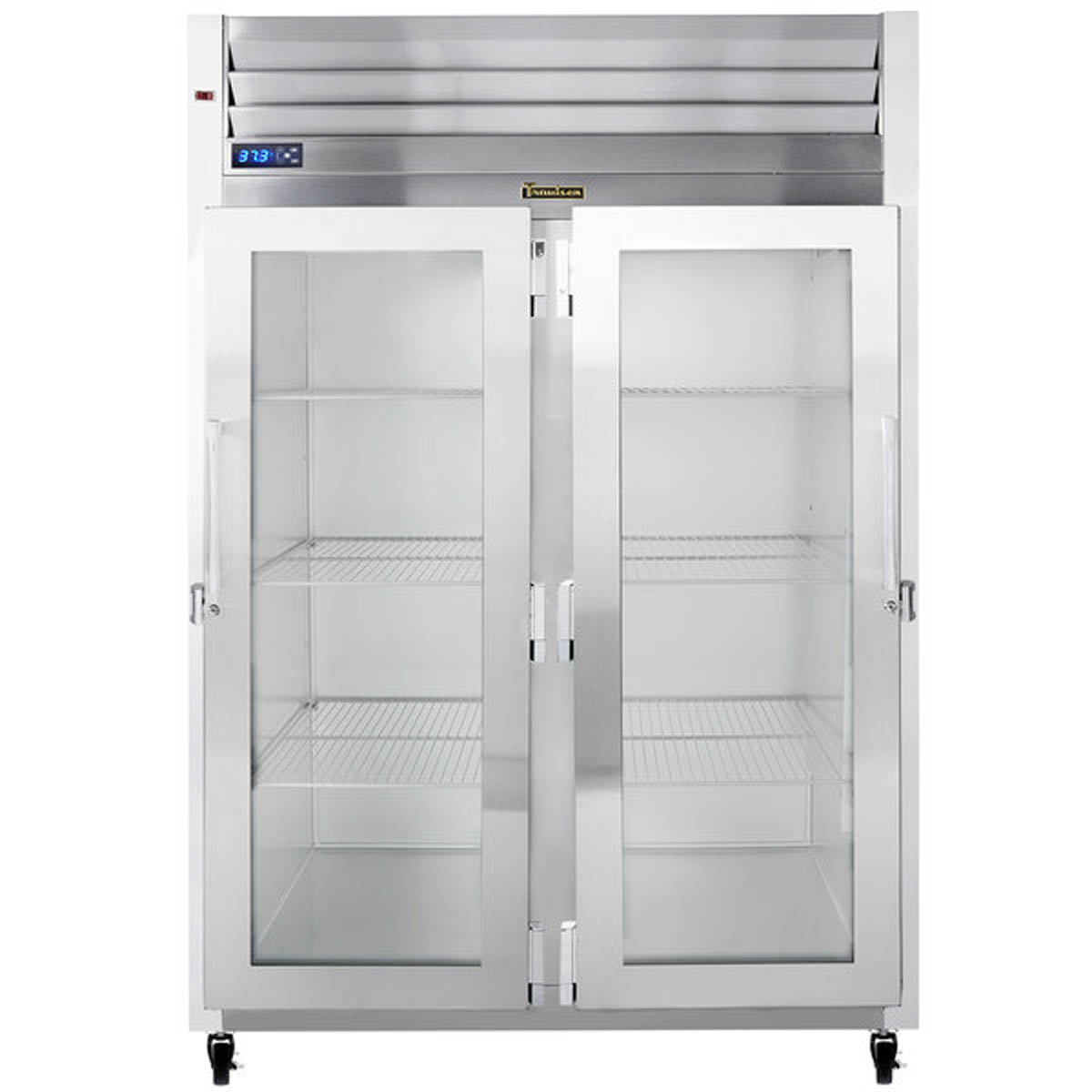 Traulsen G21011-032 52.13-Inch Reach-In Glass Door Refrigerator — 2 Doors